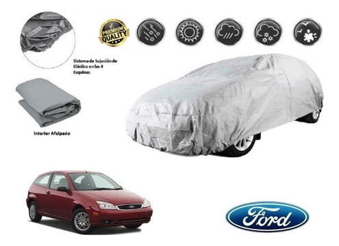 Lona Cubreauto Afelpada Premium Ford Focus Hb 2005