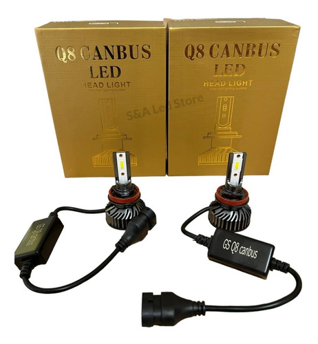 Kit Cree Led Smart Q8cambus H1/h7/h11/9006no Error Alta Gama