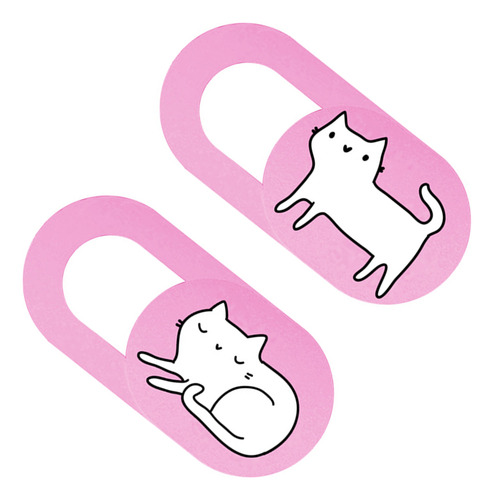 Juego De 2 Fundas Para Cámara Web Con Dibujos Animados De Ga