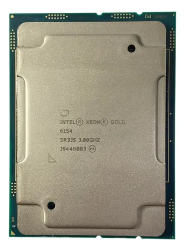 Processador Intel Xeon Gold 6154 3.00ghz 18-core Sr3j5 | Frete grátis