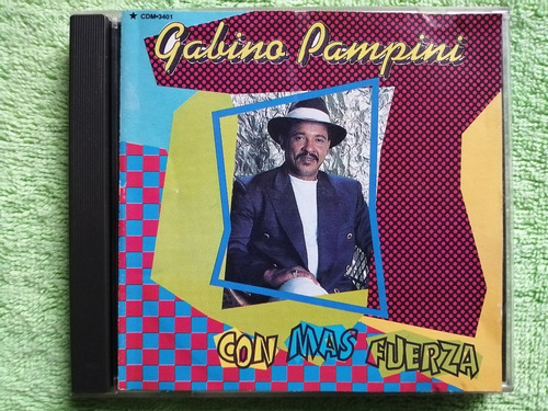 Eam Cd Gabino Pampini Con Mas Fuerza '92 Sexto Album Solista