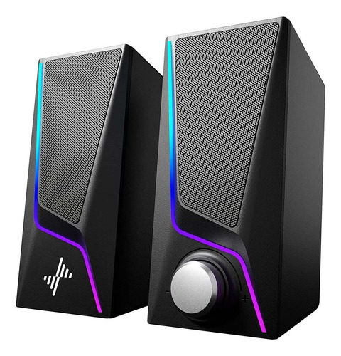 Altavoces Para Computadora, Altavoces Rgb Para Pc Con 6 Modo