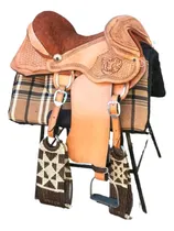 Comprar Arrei Mineiro Modelo Country Com Manta Xadrez E Para-lama