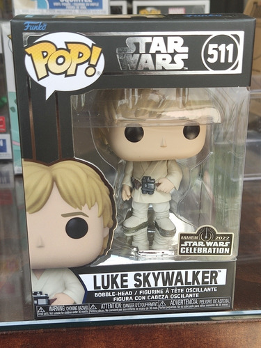 Funko Star Wars Celebration Luke Con Sticker Presencial 