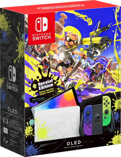 Nintendo Switch Oled Modelo Splatoon 3 Edición Especial