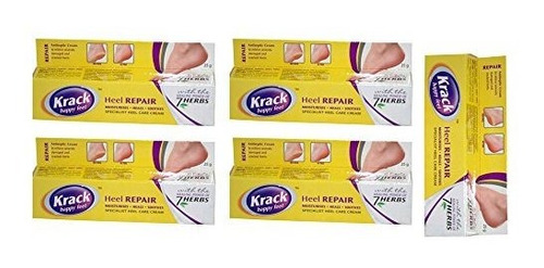 Cremas Para Pies - Pack Of 5 - Krack Happy Feet Heel Repair 