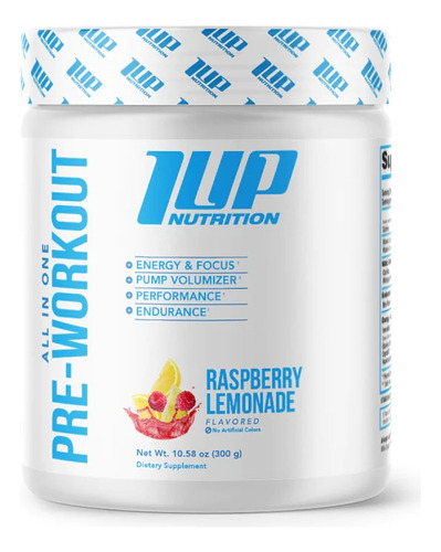 1up Nutrition Pre Entrenamiento 20- 40 Servicios 