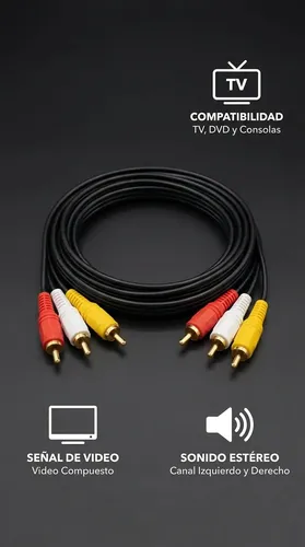 CABLEAUDIOVIDEO03RCA-3RCA2MB