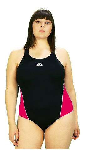 Malla Natacion T.48 Al 64 Cloro Resistente. Talles Grandes Especial