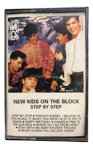 Fita K7 New Kids On The Block Step By Step