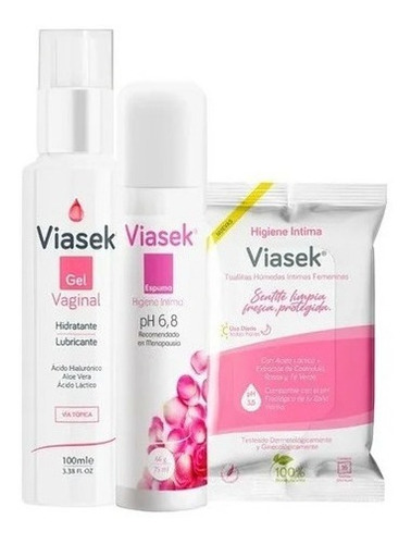 Eurolab Viasek Cuidado Íntimo Completo Para Menopausia