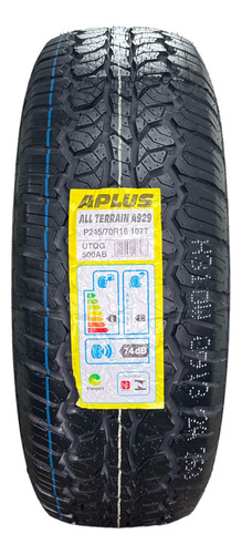 Kit 2 Pneus 245/70r16 107t All Terrain A929 Aplus Aro 16 Índice De Velocidade T