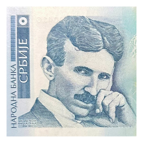 Serbia - 100 Dinara - Año 2012 - P #57 - Nikola Tesla