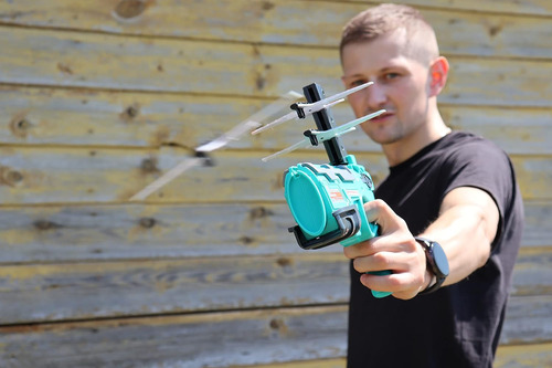 Juguetes Zahar - Toy De Avión Catapult Colorfle - Lanzador D