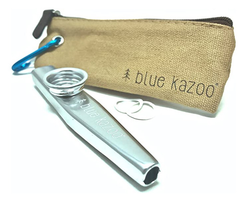 The Original Blue Kazoo - Instrumento Musical De Aluminio, .