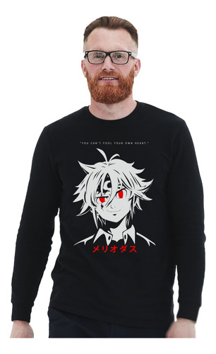 Polera Ml Nanatsu No Taizai Meliodas You Cant Fool Your Own