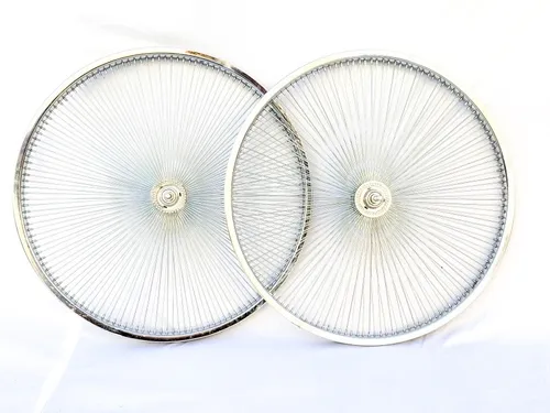 Rin Bicicleta Par Clasico Vintage Retro 144 Rayos R24 Cuotas sin