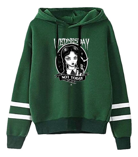 Pajomlag Wednesday Addams Tv Serie Merch Sudadera Capucha