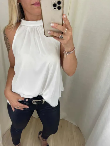 Blusa cuello americano sale