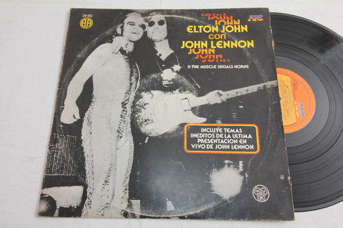 Vinilo Elton John Con John Lennon Muscle Shoals Horns 1981