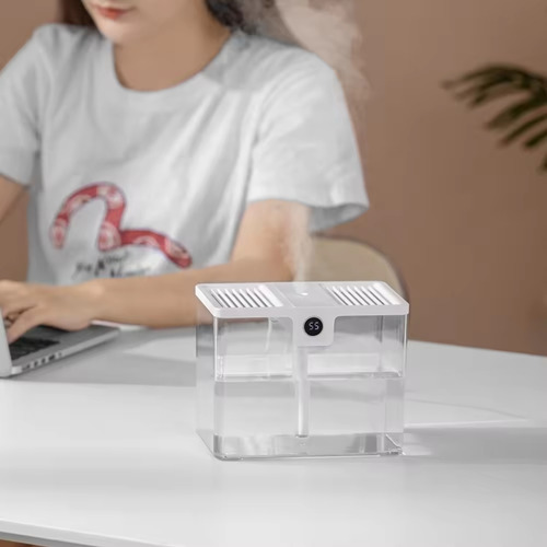 3 Umidificador Ar Ambiente Mesa 1,5 Litros Indicador Umidade