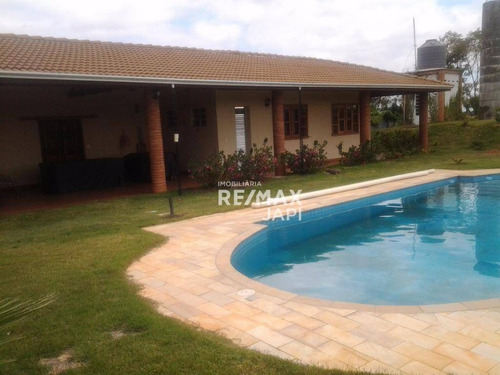 Chácara 2 Dormitórios À Venda, 145000 M² Por R$ 2.000.000 - Rio Acima - Jundiaí/sp - Ch0108