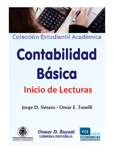 Contabilidad Básica, De Jorge Simaro - Omar Tonelli. , Tapa Blanda En Español, 2020