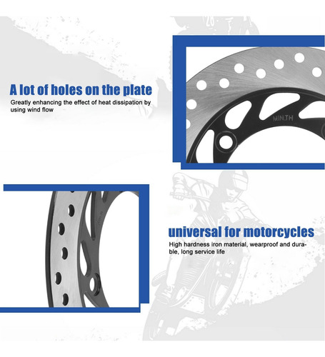 Disco De Freno Para Motocicleta, 240 Mm, Universal, Buena Te