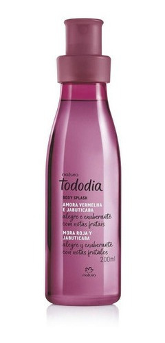 Body Splash Tododia Mora Roja Y Jabuticaba 200ml Natura