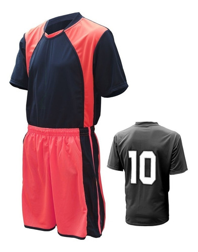 Jogo De Uniforme Futebol  Universidade 8 Pç