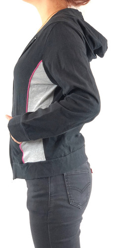 Sudadera Athletic Works Talla M Negro (Usado)