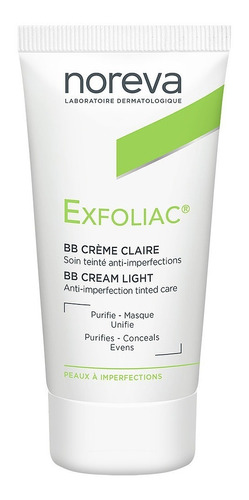 Exfoliac Bb Crema Anti-imperfecciones Tono Claro Noreva30 Ml