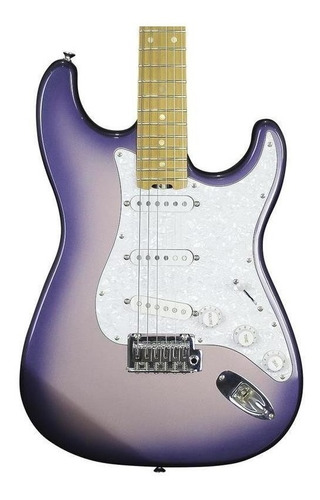 Guitarra elétrica Studebaker Sky Hawk SSS de  marupá purple burst com diapasão de madeira de marfim