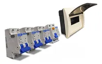 Comprar Kit Instalación Eléctrica Hogareña Caja+térmicas+disyuntores