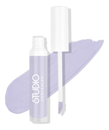 Corrector Liquido Hidratante Studio Adara Cosmetics Tono 08 Lilac Dream