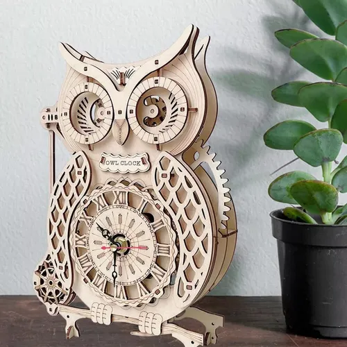 Reloj de madera para armar hotsell
