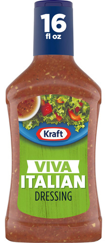 Kraft Viva - Aderezo Italiano Para Ensalada (botella De 16 F