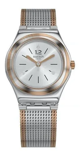 Reloj Swatch Mujer Plateado Rose Full Silver Jacket YSS327M – Joyas Lan