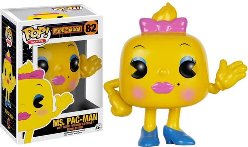 Jogos Funko Pop Ms. Pac Man Pac-Man 82