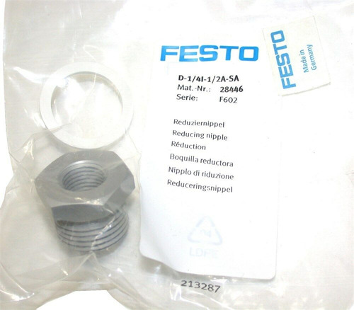 Up To 64 New Festo Reducing Nipple Bushings With Sealing Eep