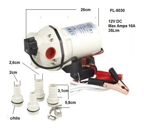 Bomba Combustible 12v Fl-5030