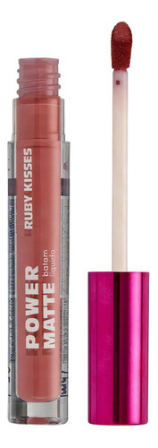 Batom Líquido Power Matte - Ruby Kisses By Kiss New York Cor Pink Chic