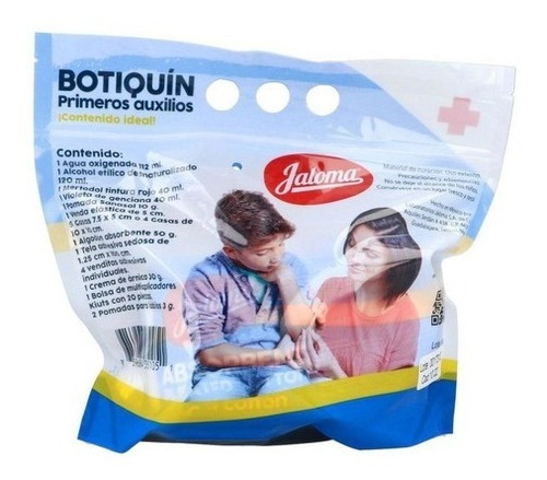 Botiquín Jaloma Primeros Auxilios, Contiene 22 Productos.