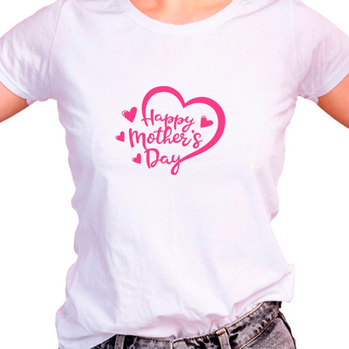 Franela Para Dama Diseño Feliz Dia De Las Madres