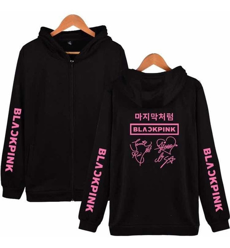 Buzo Blackpink Cremallera K7