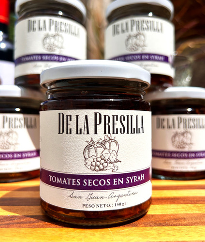 Tomates Secos Rehidratados En Syrah - De La Presilla X150gr