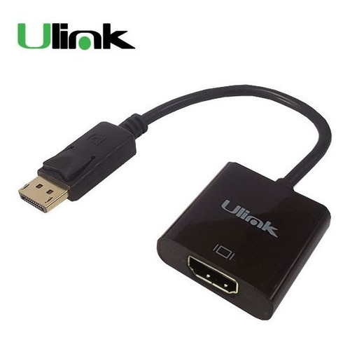 Ulink Adaptador De Video Display Port Macho A Hdmi Hembra Ul