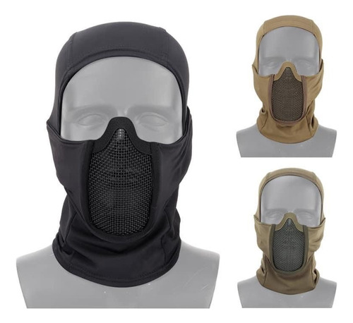 Mascara  Balaclava Airsoft Paintball Rejilla 