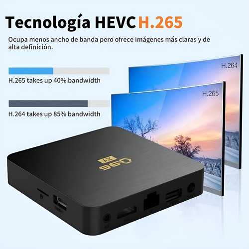 Tv Box Android 4k Ultra Hd Streaming Incluye Mag Tv