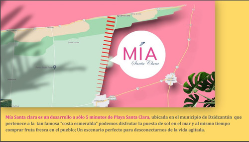 Imagen 3 de 14 de Lotes En Venta, Mía Santa Clara, Yucatán